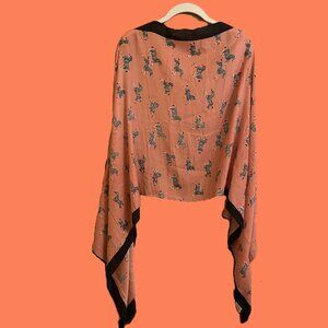 J. Crew Leaping Zebra Scarf - One Size Fits All